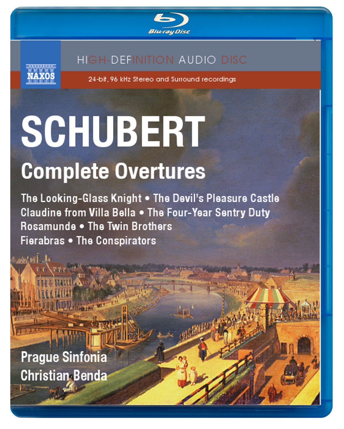 Afbeelding van Prague Sinfonia Orchestra, Christian Benda - Schubert: Complete Overtures