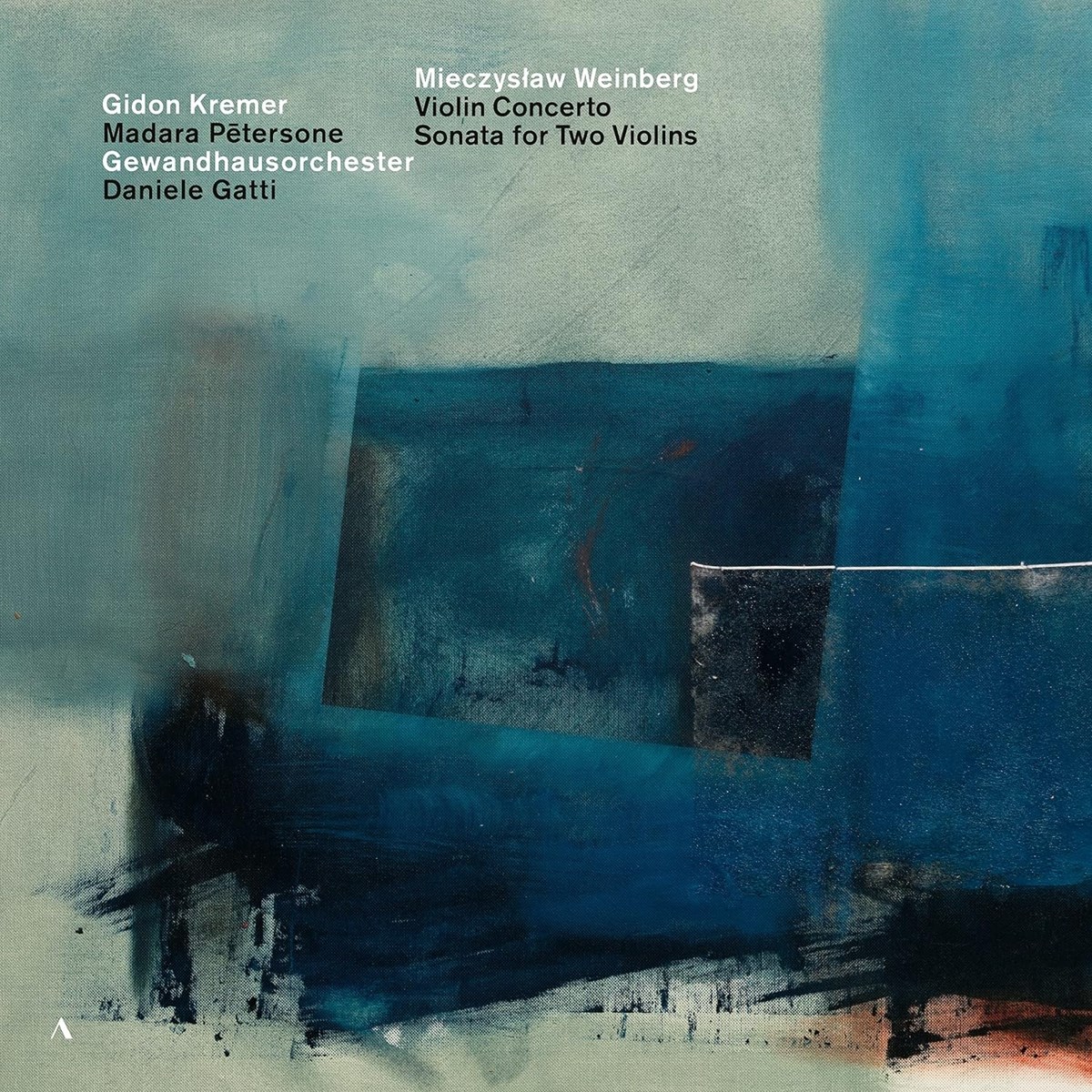 Afbeelding van Gidon Kremer, Madara Petersone, Gewandhausorchester Leipzig, Daniele Gatti - Weinberg: Violin Concerto / Sonata For Two Violins