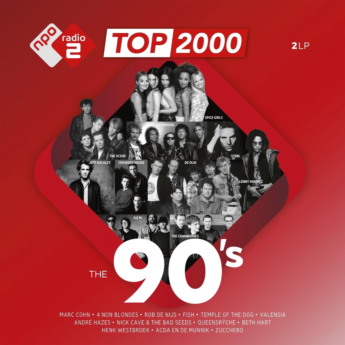 Afbeelding van Various Artists - Top 2000 - The 90's