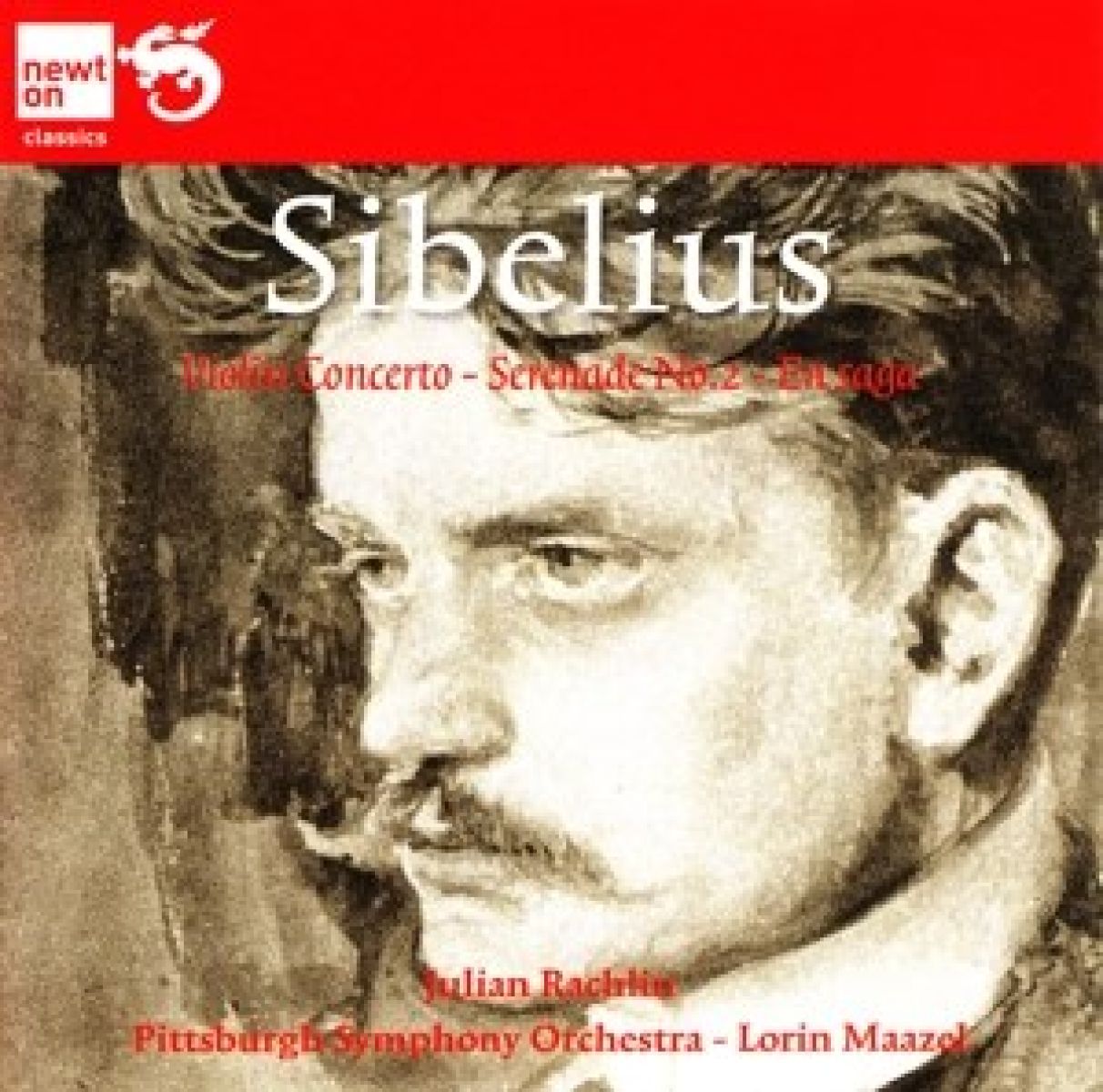 Afbeelding van Julian Rachlin, Pittsburgh Symphony Orchestra, Lorin Maazel - Sibelius: Violin Concerto|Serenad No.2|En Saga