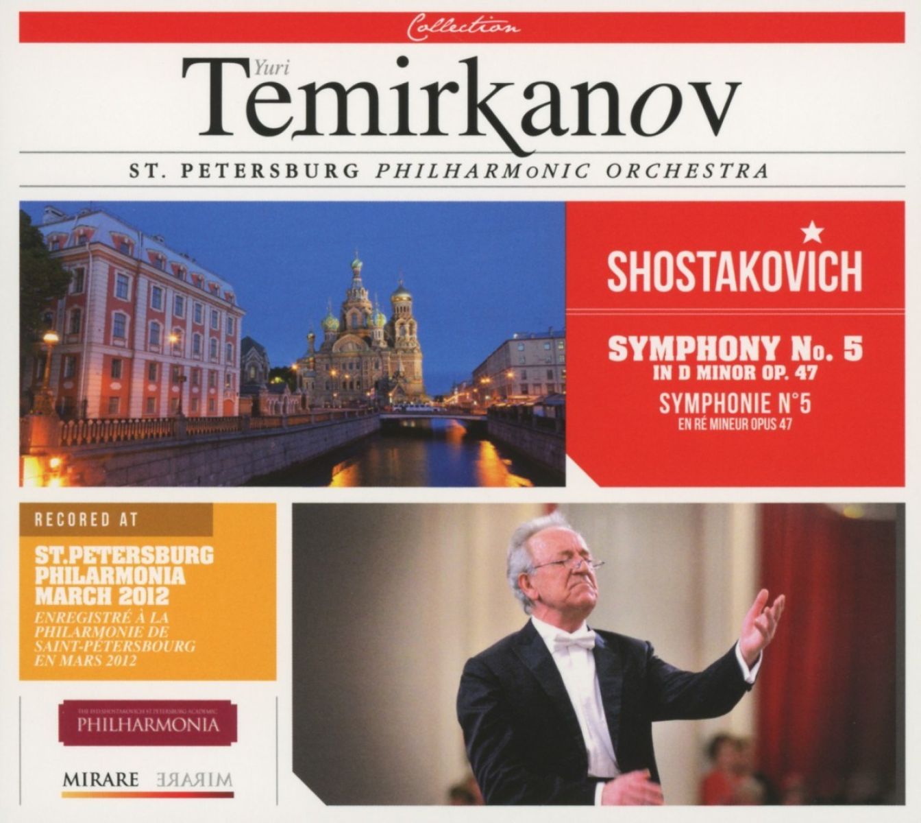 St. Petersburg Philharmonic Orchestra, Yuri Temirkanov - Shostakovich: Symphony No.5