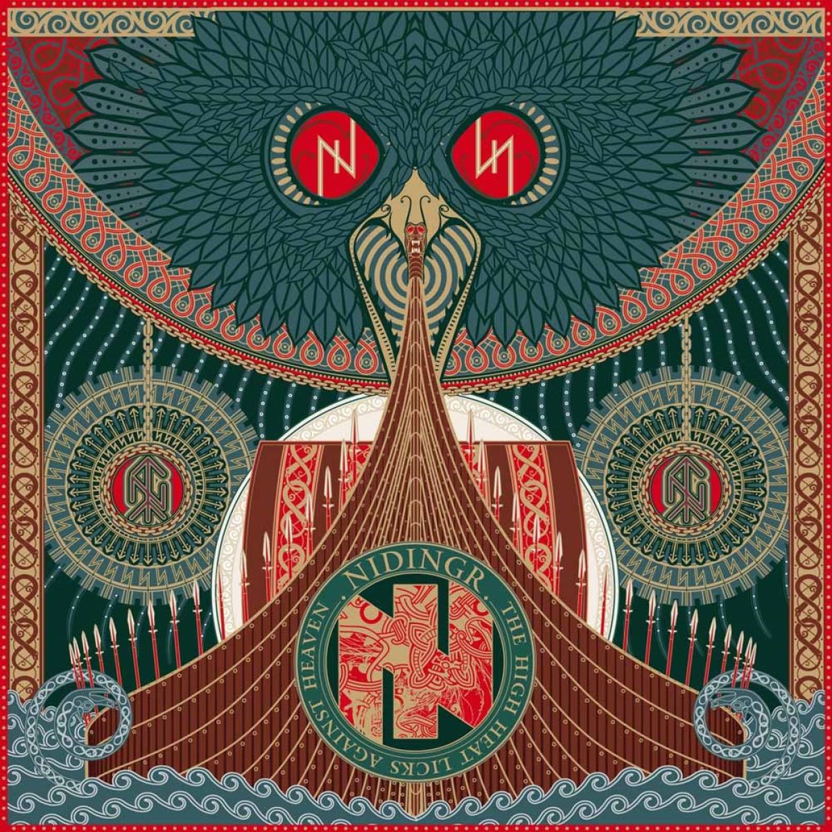 Afbeelding van Nidingr - The High Heat Licks Against Heaven