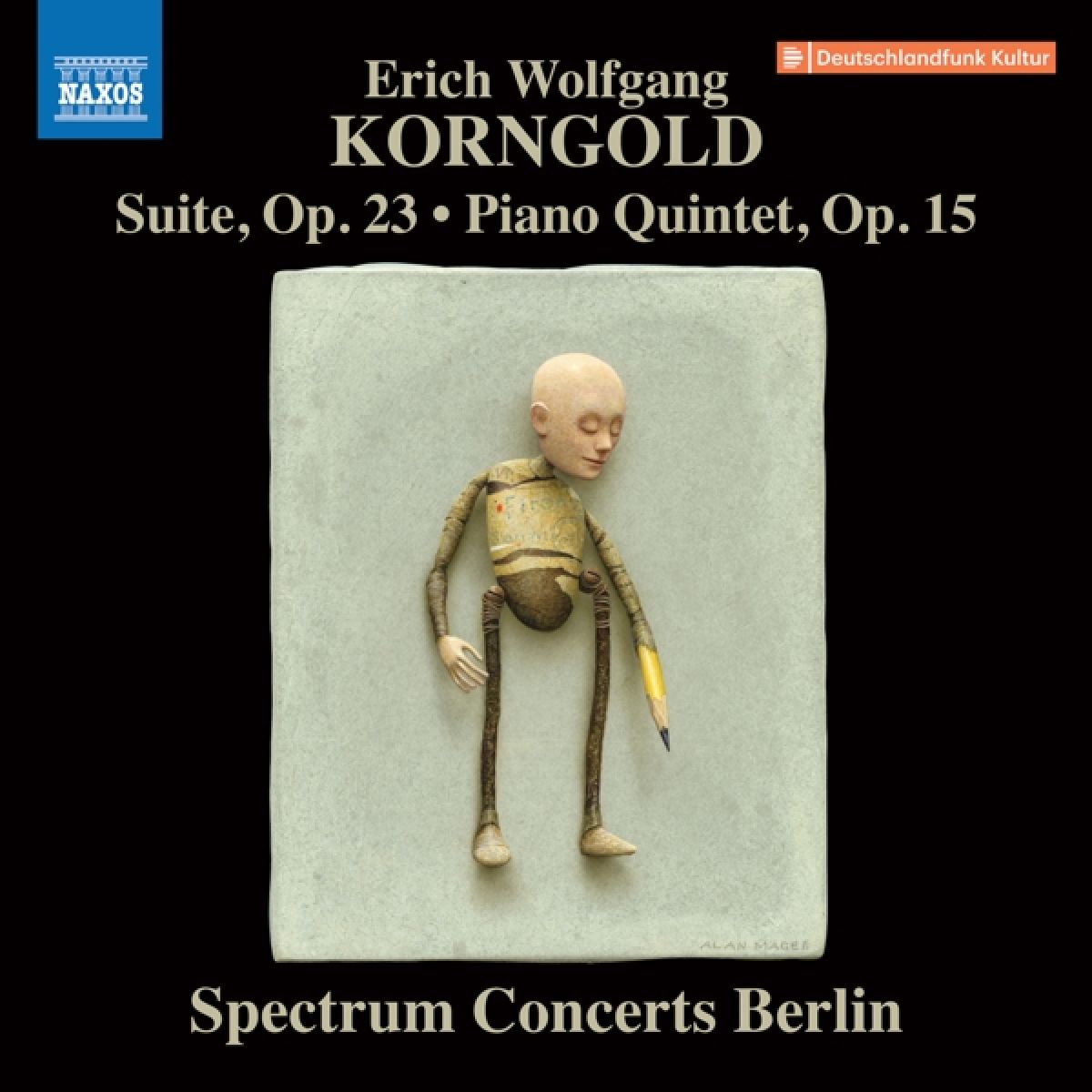 Afbeelding van Spectrum Concerts Berlin - Korngold: Suite, Op. 23 | Piano Quintet, Op. 15