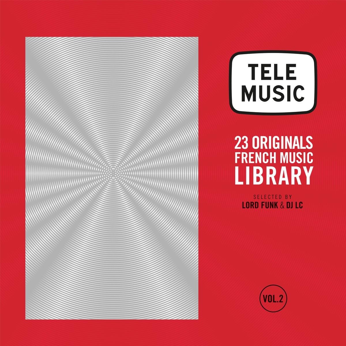 Afbeelding van Various Artists - Tele Music - 23 Originals French Music Library Vol 2