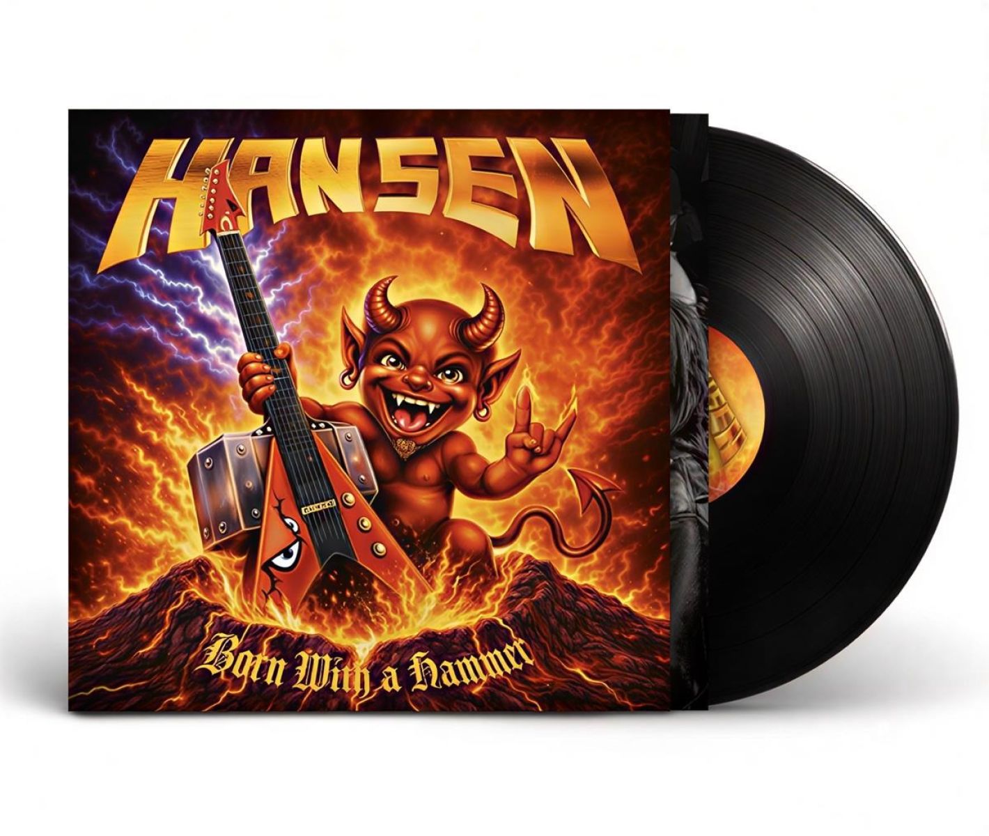 Afbeelding van Kai Hansen - Born With A Hammer
