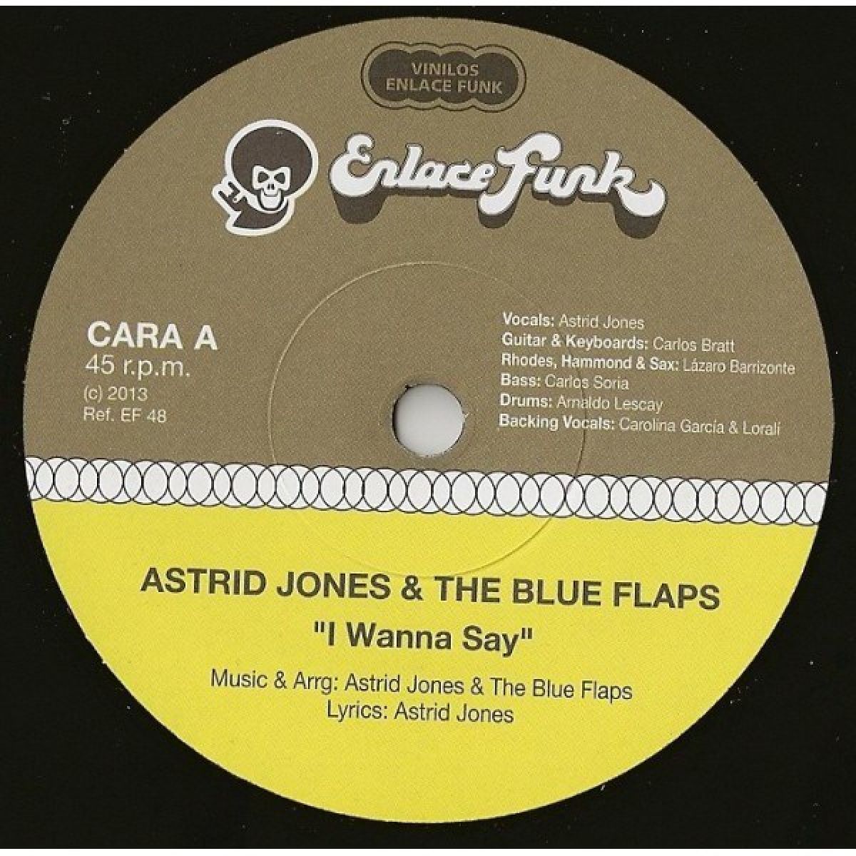 Astrid Jones & The Blue Flaps - I Wanna Say