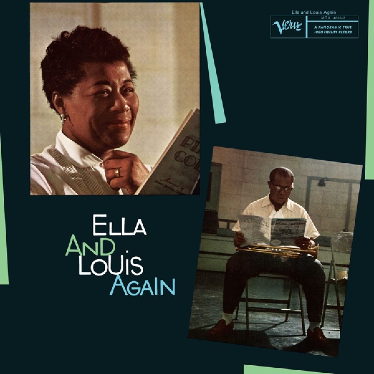 Afbeelding van Louis Armstrong & Ella Fitzgerald - Ella & Louis Again (Acoustic Sounds)