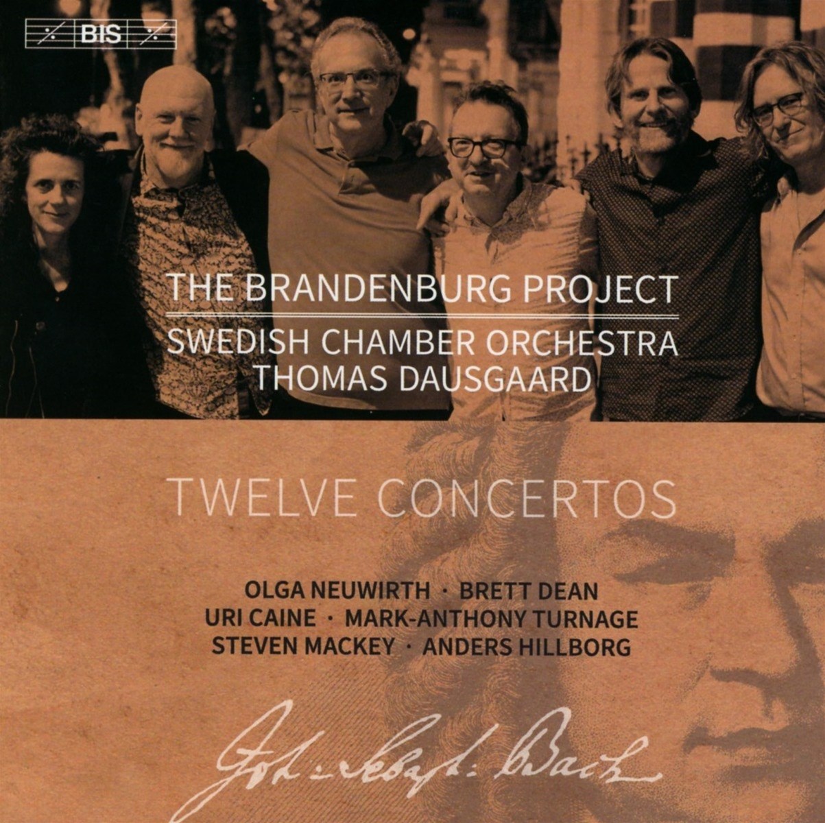 Afbeelding van Swedish Chamber Orchestra, Thomas Dausgaard - The Brandenburg Project: Twelve Concertos