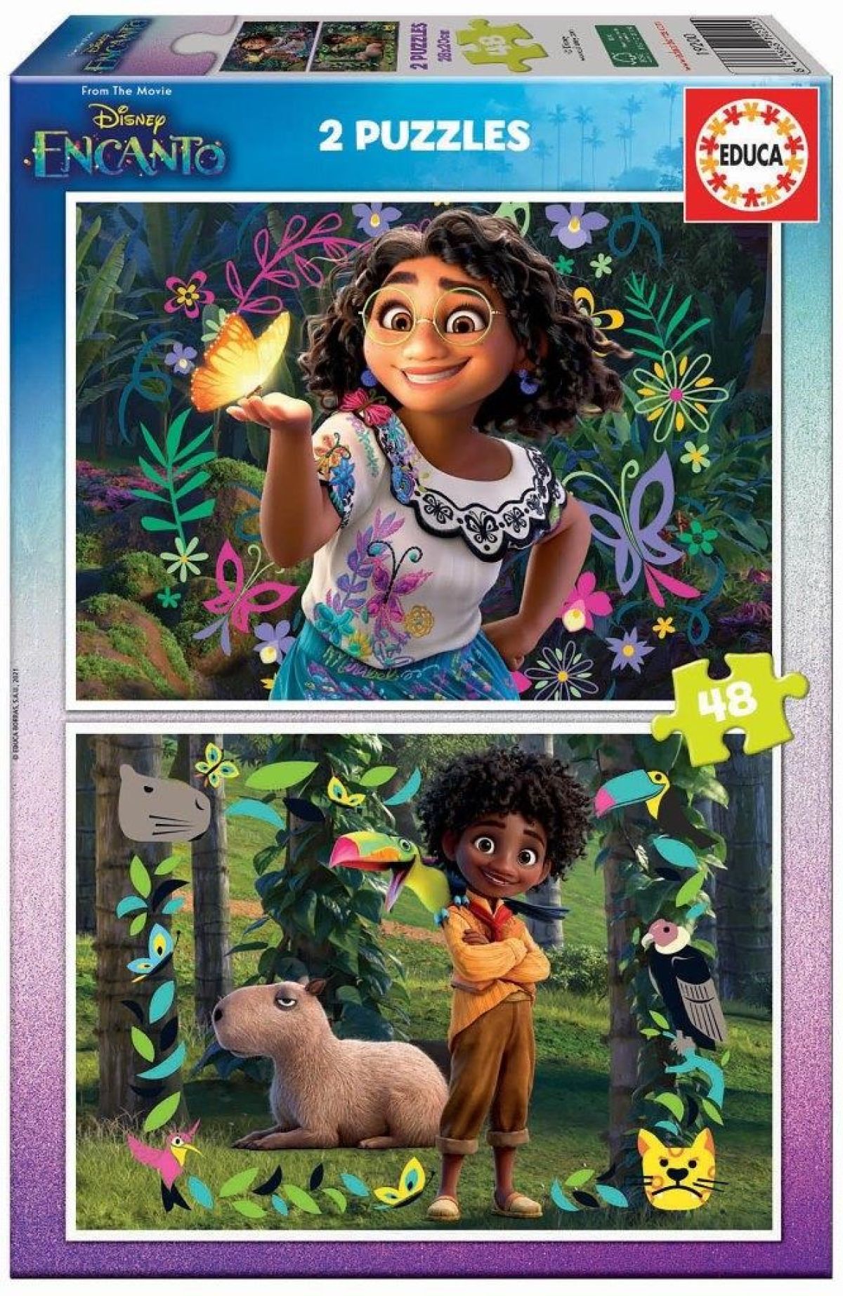 Afbeelding van Disney Encanto - Puzzel (2 x 48 stukjes) 