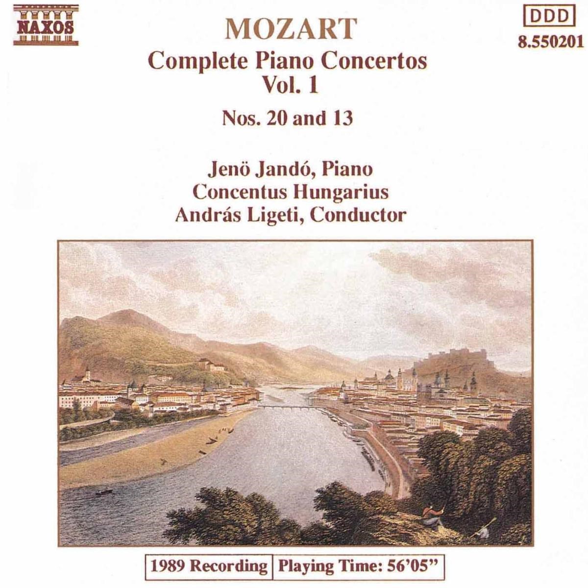 Jeno Jandó - Mozart: Piano Concertos 1