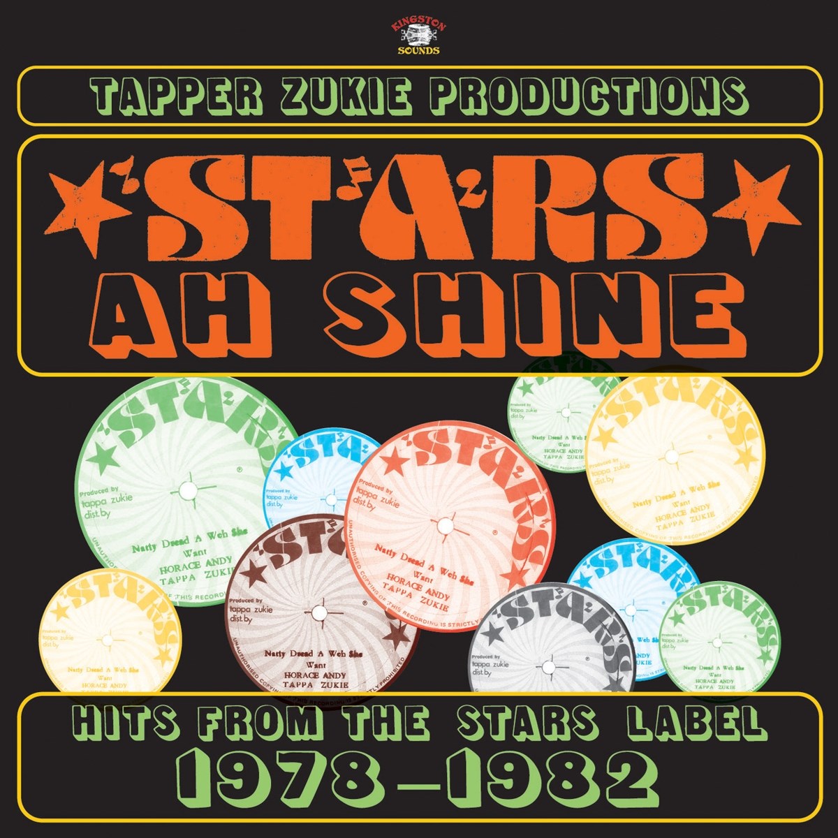 Afbeelding van Various Artists - Tapper Zukie Productions - Stars Ah Shine - Stars Records 1976-1988