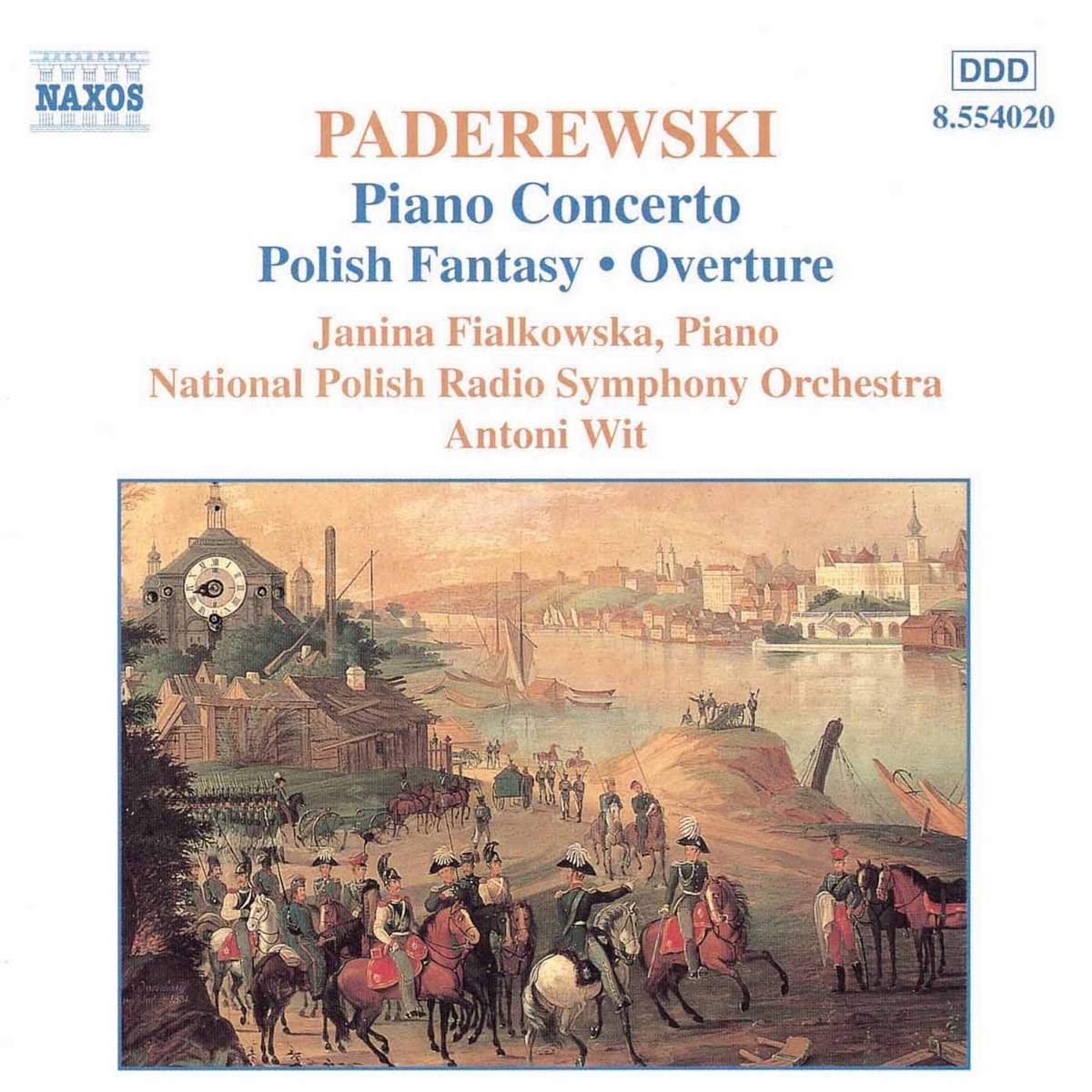 Afbeelding van Polish National Radio Symphony Orchestra, Antoni Wit - Paderewski: Piano Concerto | Fantaisie Polonais