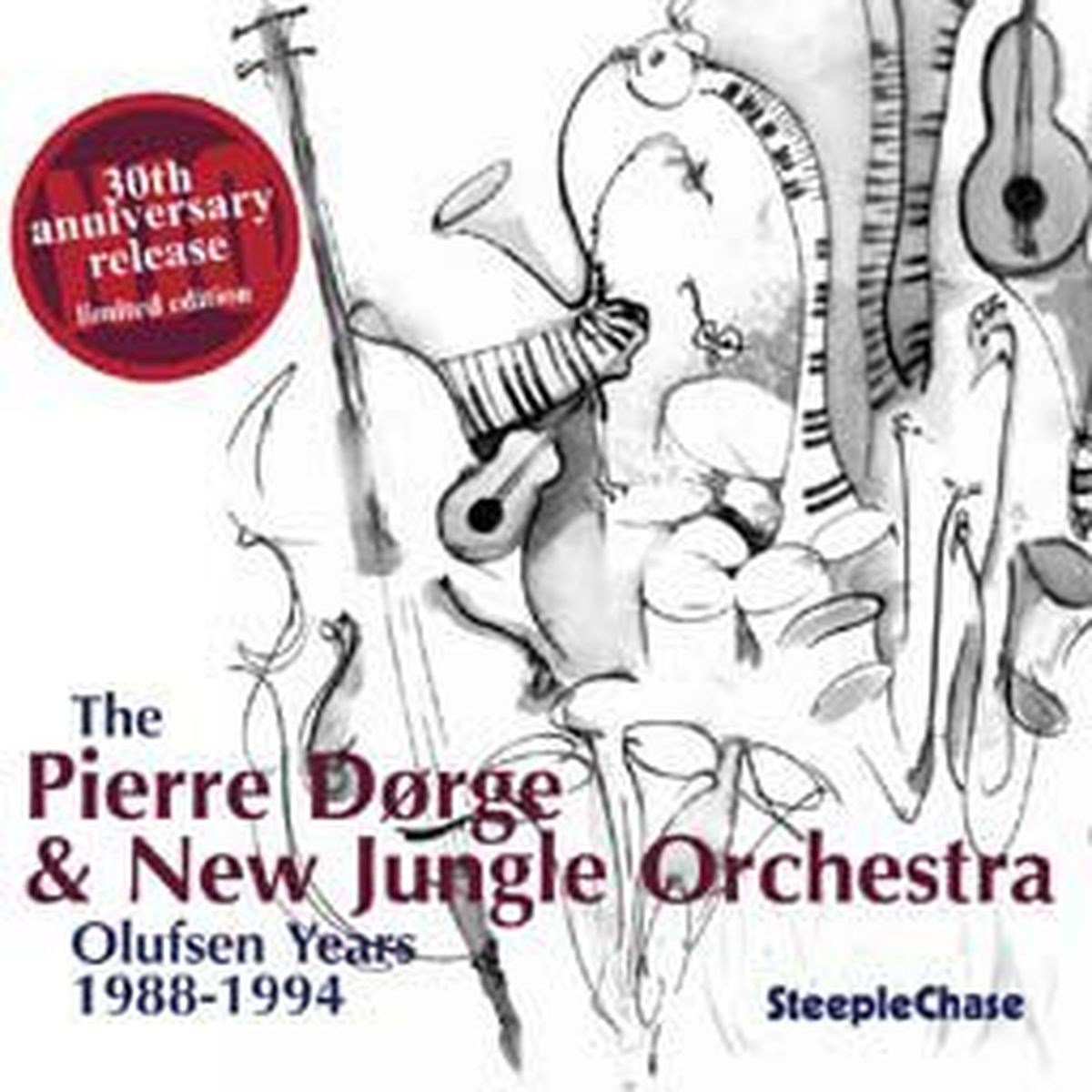 Afbeelding van Pierre Dørge & New Jungle Orchestra - The Olufsen Years 1988-1994