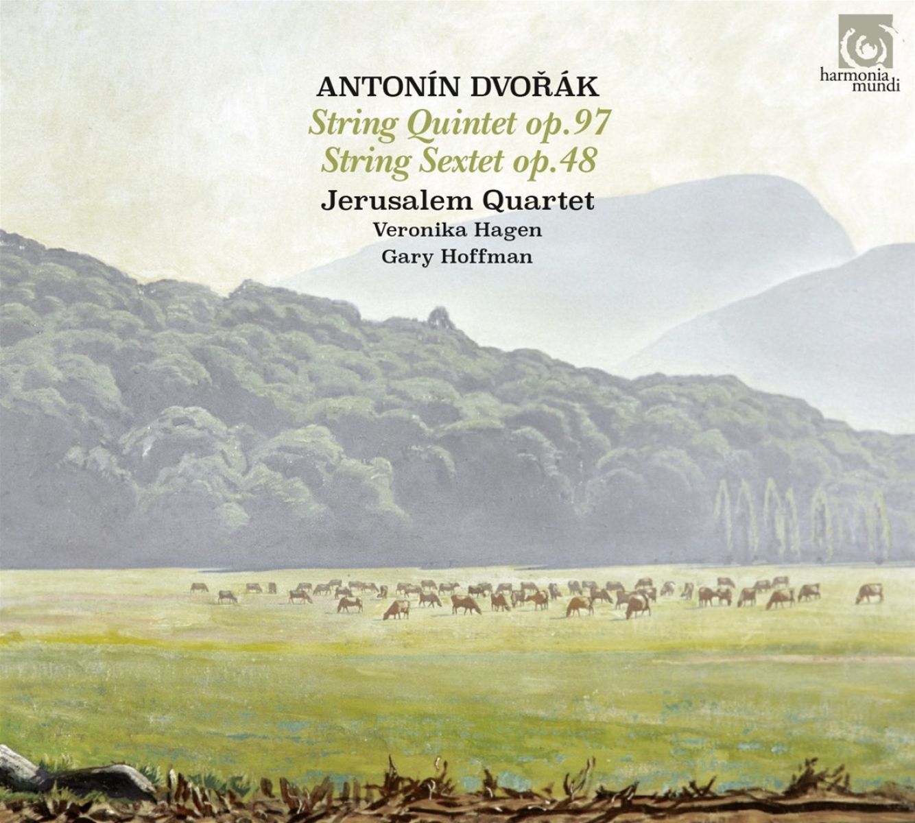 Afbeelding van Jerusalem String Quartet, Veronika Hagen, Gary Hoffman - String Quintet Op. 97 & String Sextet Op. 48