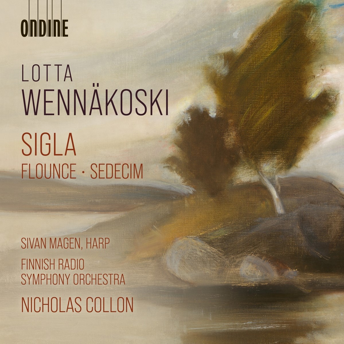 Afbeelding van Sivan Magen, Finnish Radio Symphony Orchestra, Nicholas Collon - Wennäkoski: Sigla . Flounce . Sedecim