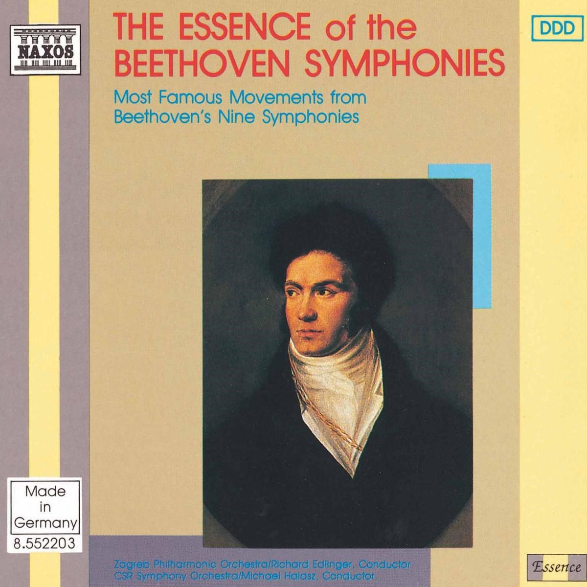 Afbeelding van Zagreb Philharmonic Orchestra, CRS Symphony Orchestra - The Essence Of Beethoven Symphonies