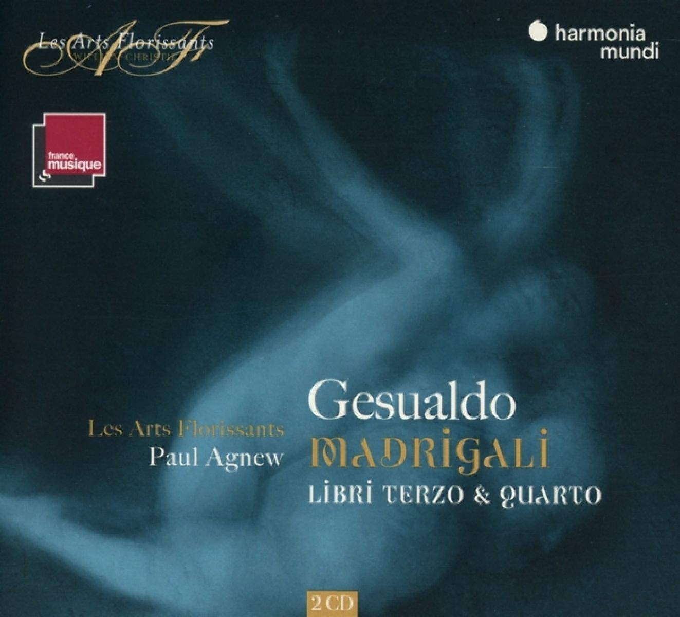 Afbeelding van Les Arts Florissants, Paul Agnew - Gesualdo: Madrigali Libri Terzo & Quatro