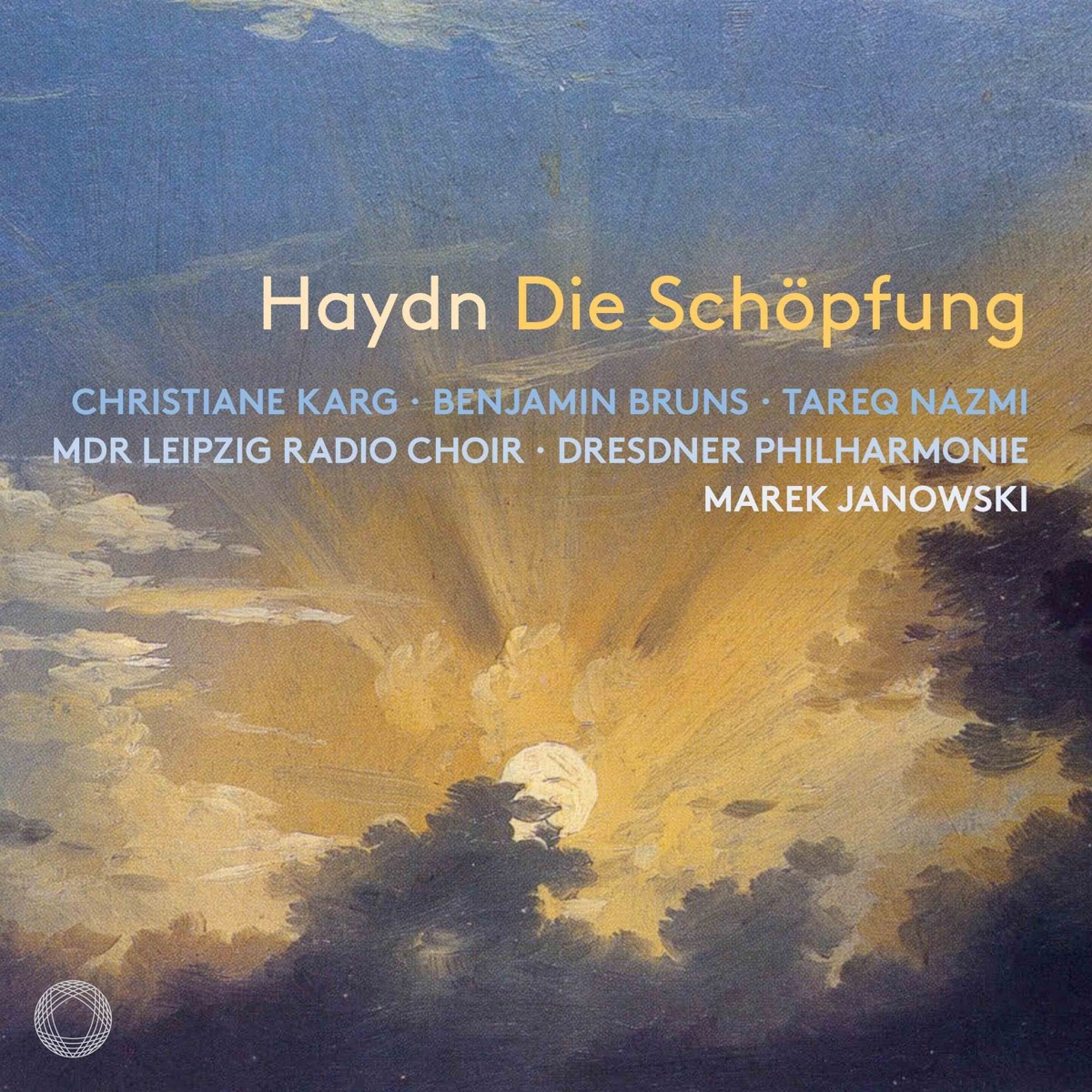 Afbeelding van Christiane Karg, Benjamin Bruns, Tareq Nazmi, Dresdner Philharmonie, Marek Janowski - Haydn: Die Schöpfung