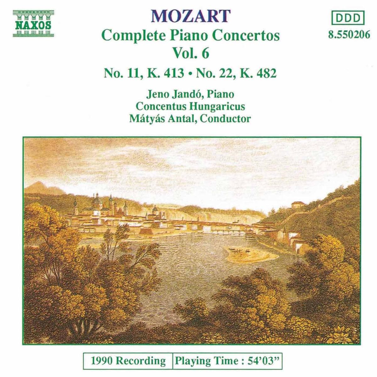 Jeno Jandó - Mozart: Piano Concertos 6
