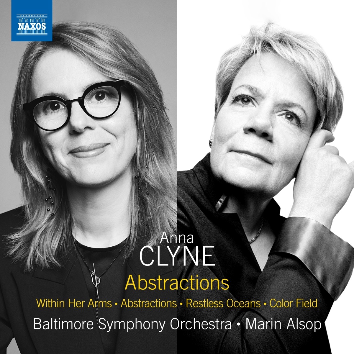 Afbeelding van Baltimore Symphony Orchestra, Marin Alsop - Clyne: Abstractions; Within Her Arms; Abstractions; Restless Oceans; Color Field