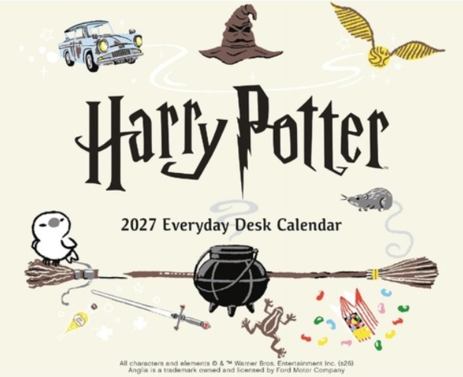 Afbeelding van Boxed scheurkalender 2027 - Harry Potter