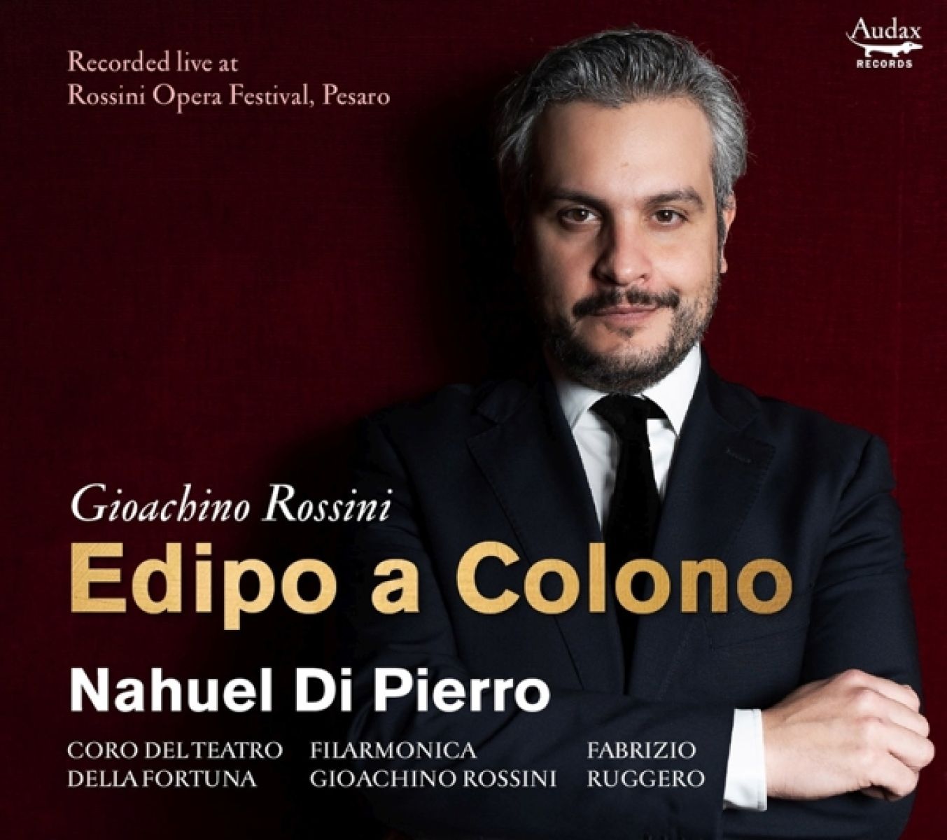 Afbeelding van Nahuel di Pierro, Coro Del Teatro Della Fortuna M. Agostini, Filarmonica Gioachino Rossini, Fabrizio Ruggero - Rossini: Edipo A Colono