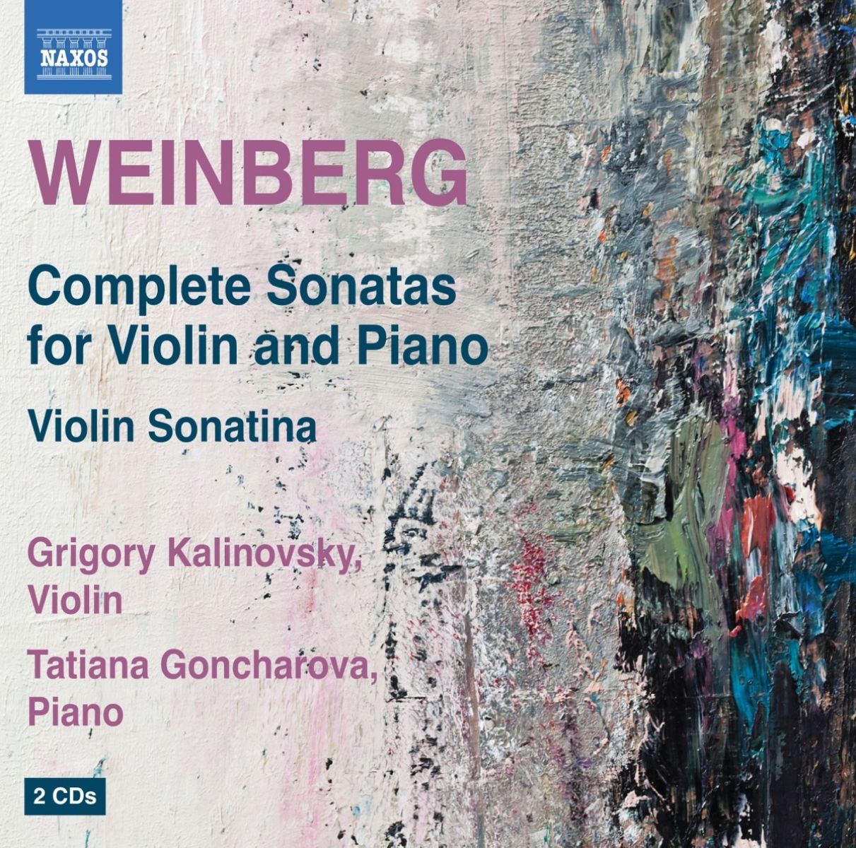 Grigory Kalinovsky & Tatiana Goncharova - Weinberg: Complete Sonatas for Violin and Piano, Violin Sonatina
