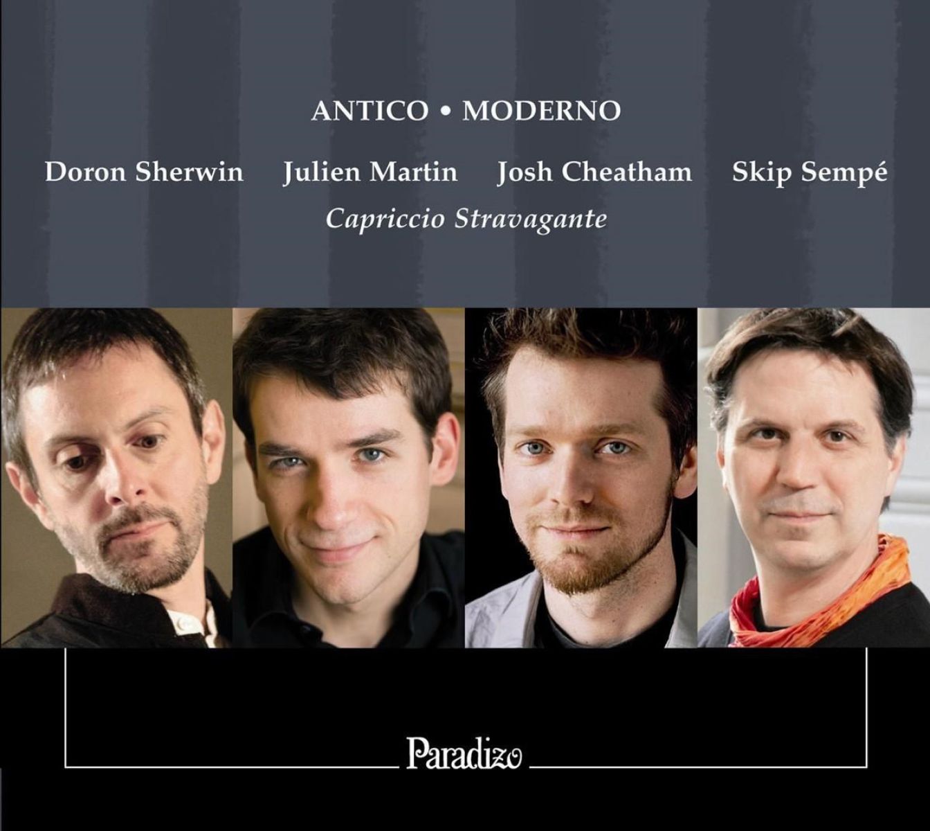 Doron David Sherwin, Julien Martin, Joshua Cheatham, Skip Sempé, Capriccio Stravagante - Antico | Moderno - Renaissance Madrigal's Embellished