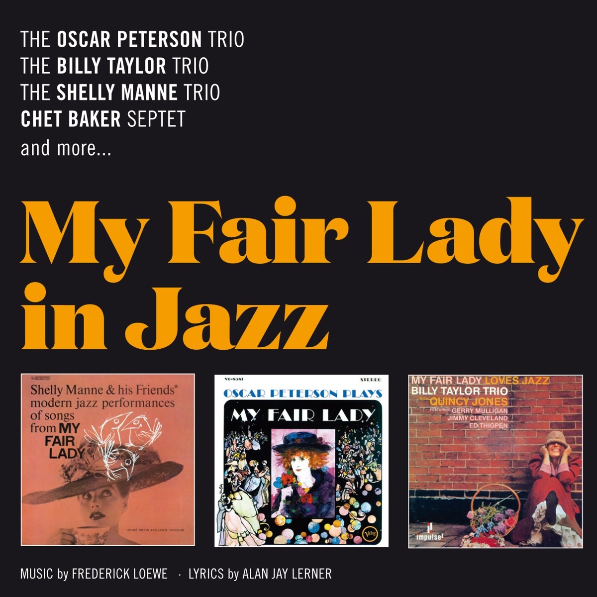 Afbeelding van Oscar Peterson & Billy Taylor - My Fair Lady In Jazz
