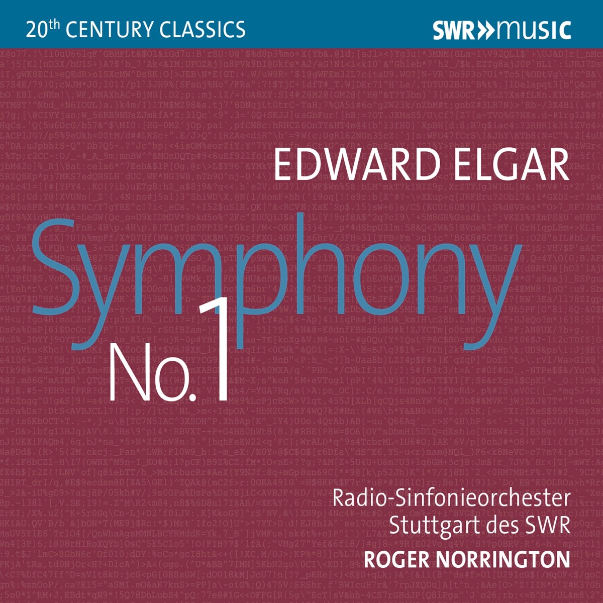 Afbeelding van Radio-Sinfonieorchester Stuttgart Des SWR, Roger Norrington - Elgar: Symphony No.1 - Ouverture