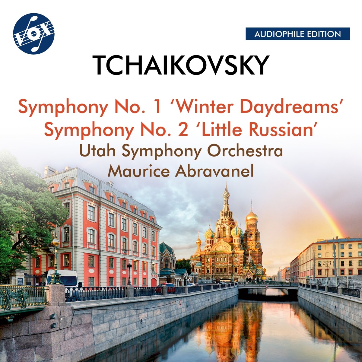 Afbeelding van Utah Symphony Orchestra, Maurice Abravanel - Tchaikovsky: Symphony No. 1 'Winter Daydreams' - Symphony No. 2 'Little Russian'