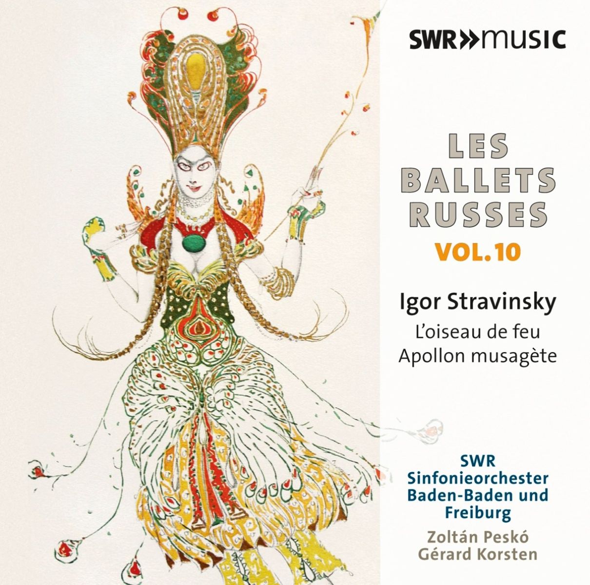 Afbeelding van SWR Sinfonieorchester Baden-Baden Und Freiburg, Zoltán Peskó, Gérard Korsten - Stravinsky: L’oiseau De Feu | Apollon Musagète