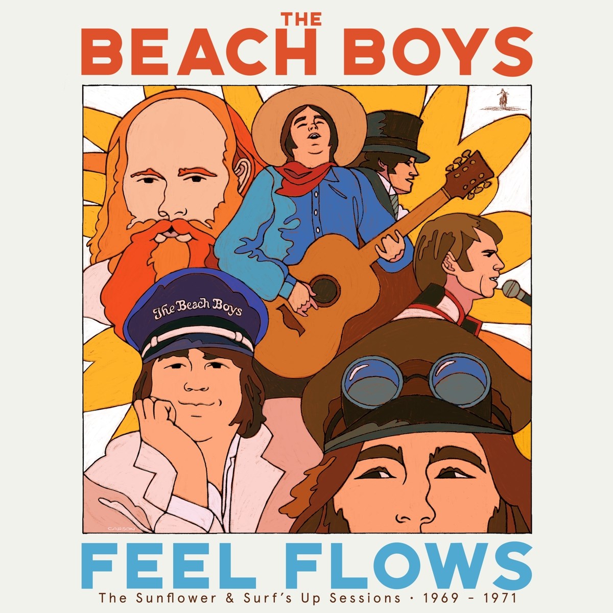 Afbeelding van The Beach Boys - "Feel Flows" The Sunflower & Surfs Up Sessions 1969 - 1971