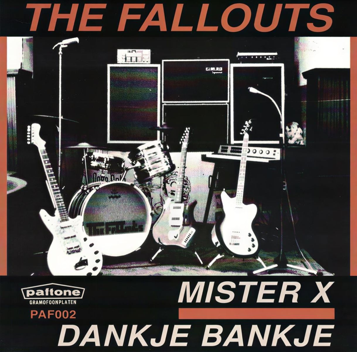 Afbeelding van The Fallouts - Mister X/Dankje Bankje