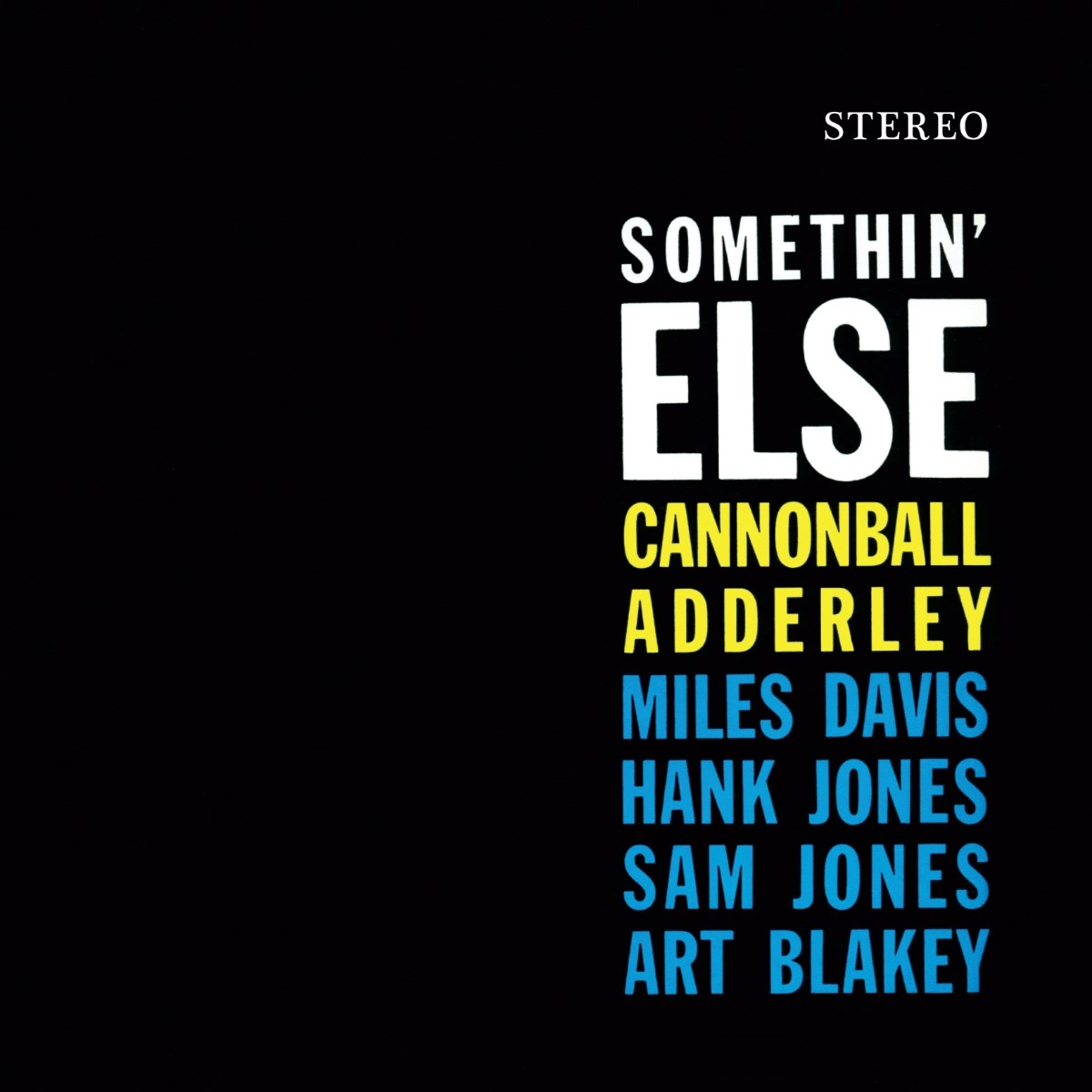 Afbeelding van Cannonball Adderley - Somethin' Else