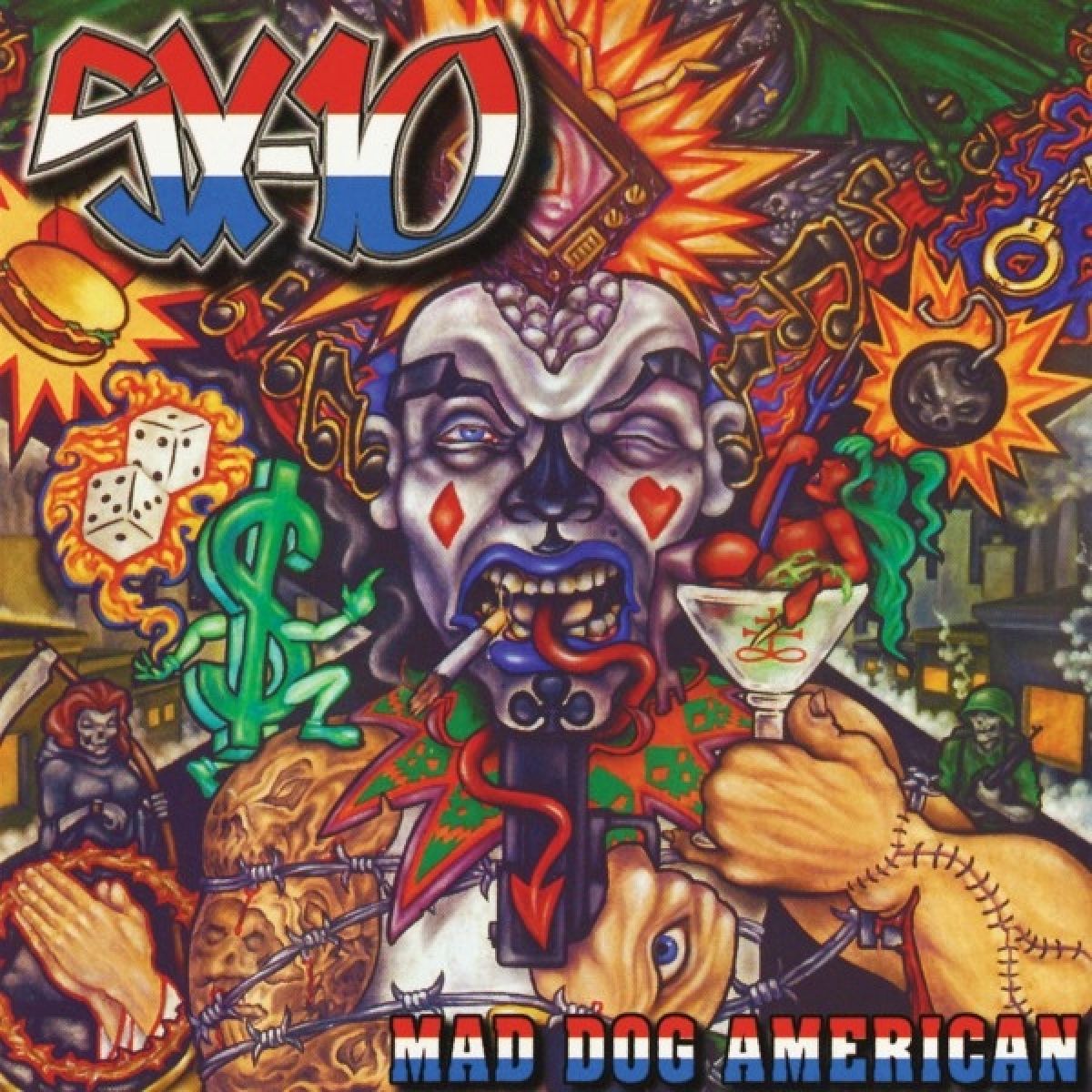 Afbeelding van (splatter)mad Dog American