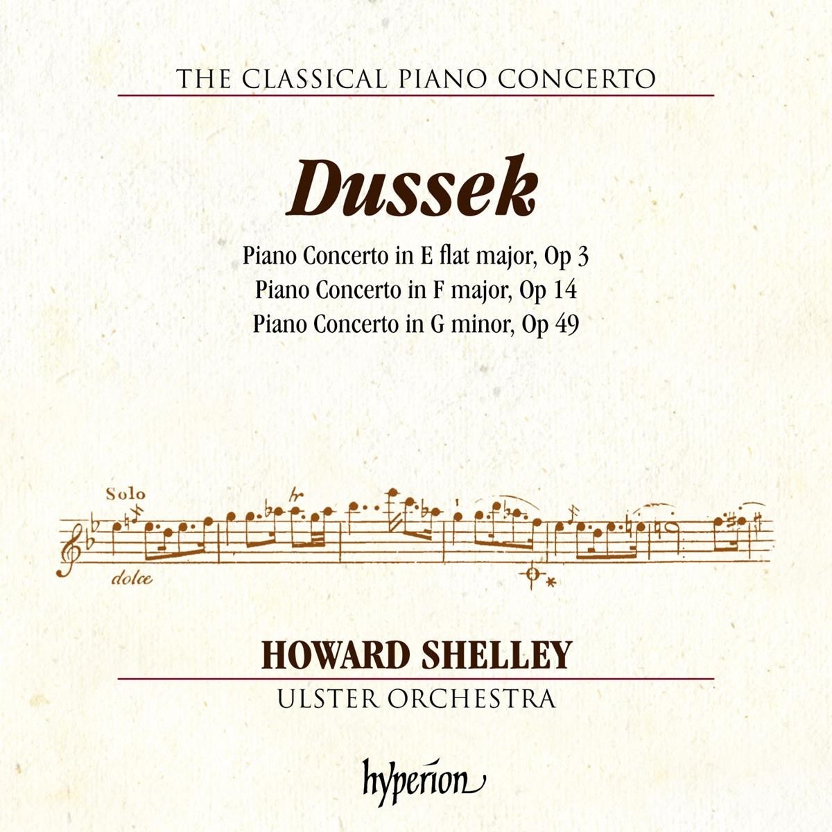 Afbeelding van Ulster Orchestra Howard Shelley - Piano Concertos Op 3 14 & 49