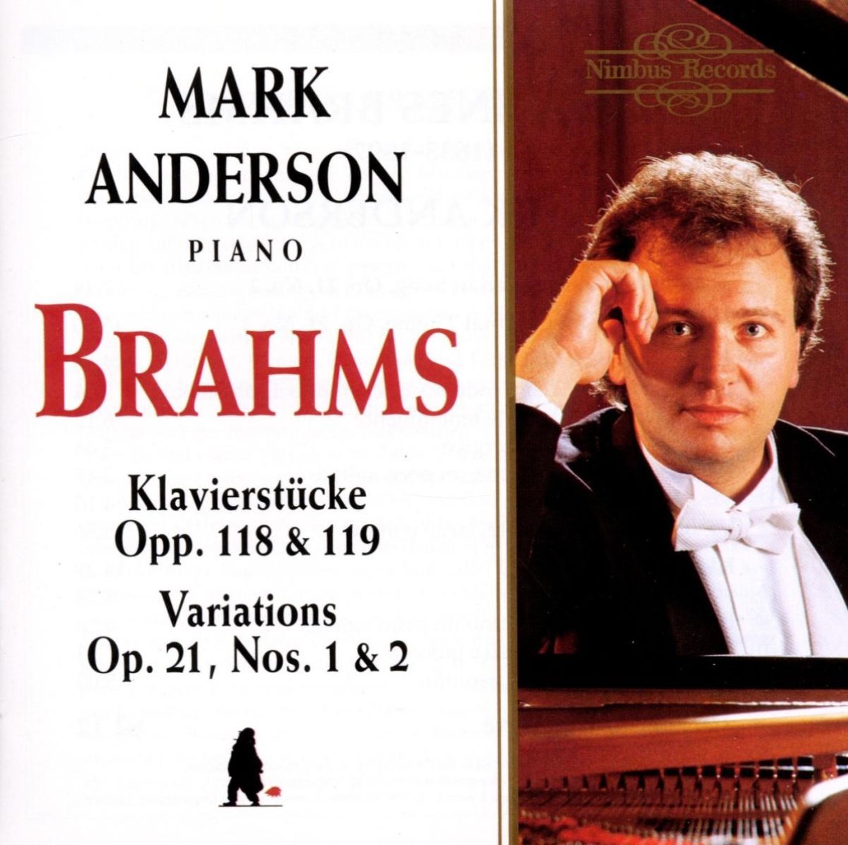 Afbeelding van Mark Anderson - Brahms: Klavierstücke Opp. 118 & 119, Variations Op. 21, Nos. 1 & 2