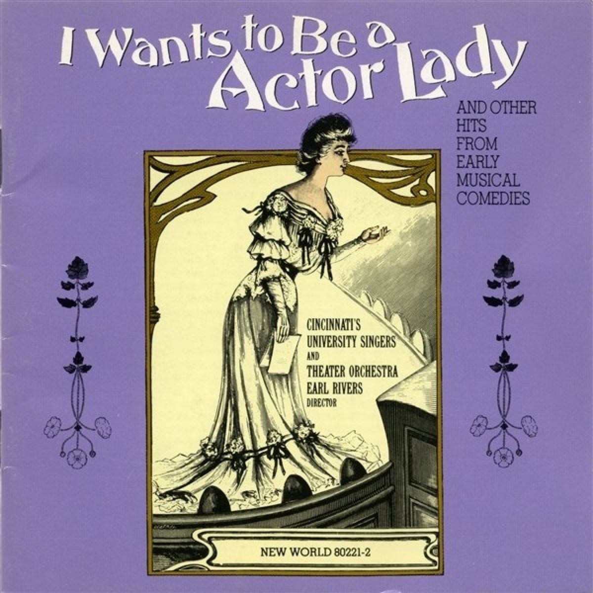 Afbeelding van Cincinnatti's University Singers And Theater Orchestra, Earl Rivers - I Wants To Be A Actor Lady
