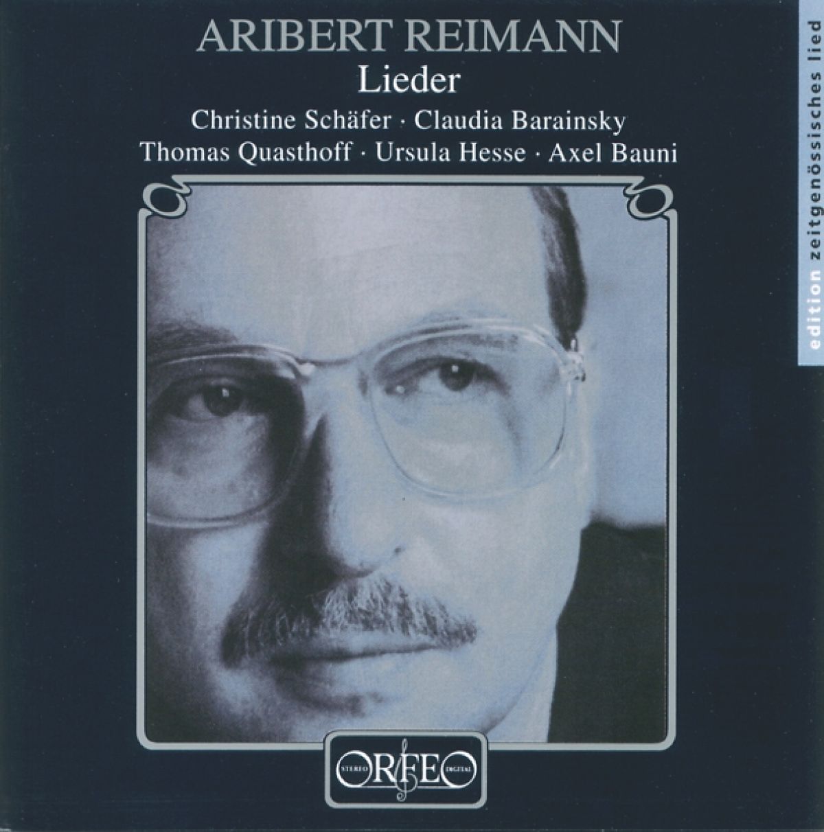 Christine Schäfer, Claudia Barainsky, Thomas Quasthoff, Ursula Hesse, Axel Bauni - Reimann: Lieder