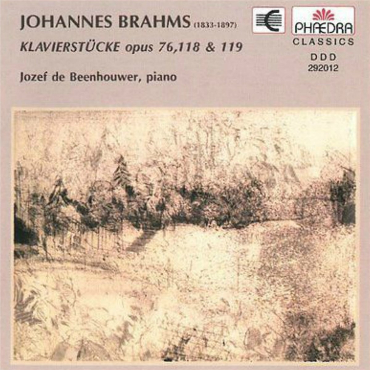 Afbeelding van Jozef De Beenhouwer - Brahms: Klavierstucke Opus 76, 118 & 119