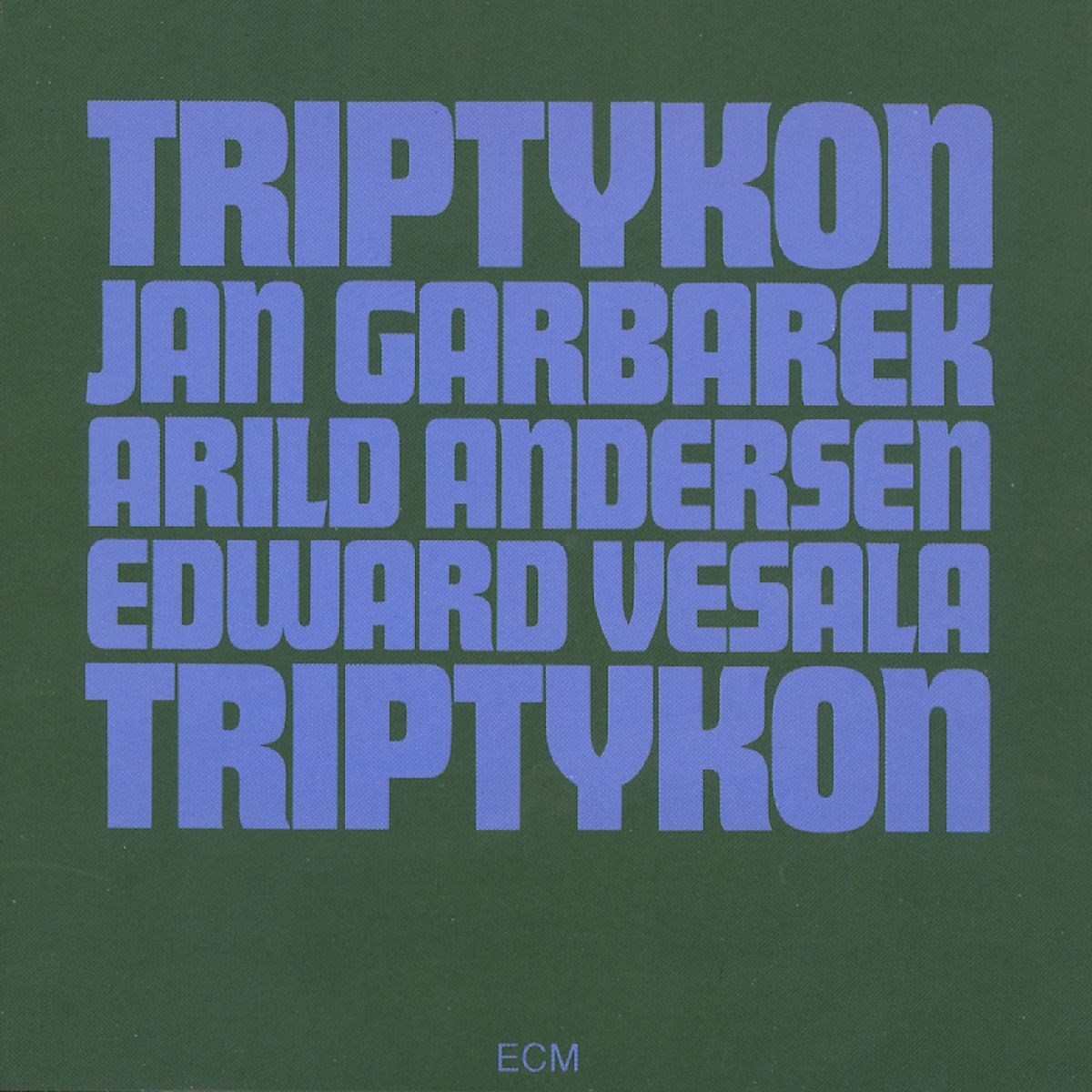 Afbeelding van Jan Garbarek, Arild Andersen, Edward Vesala - Triptykon