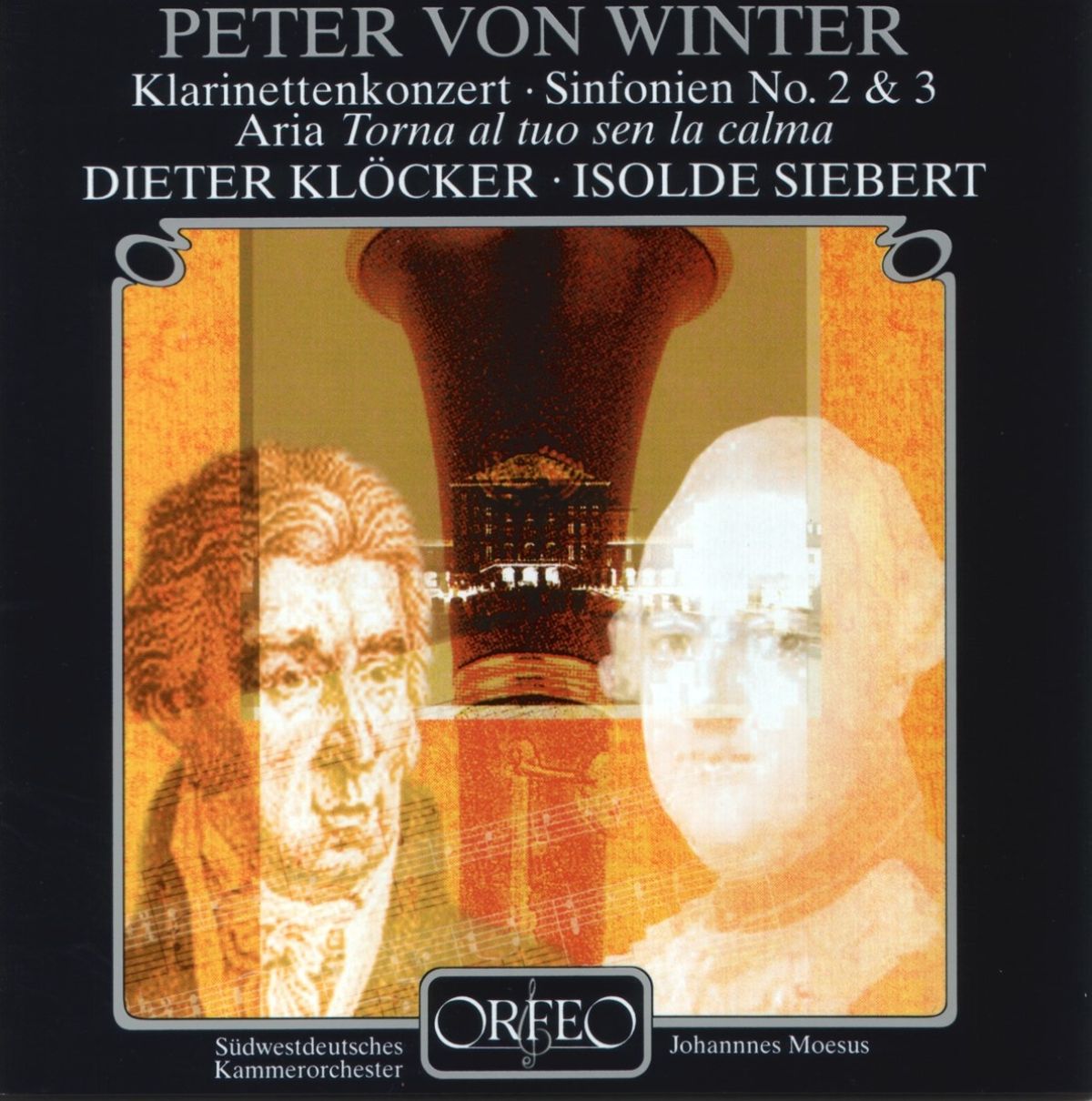 Afbeelding van Dieter Klöcker, Isolde Siebert, Sudwestdeutsches Kammerorchester Pforzheim - Winter: Klarinettenkonzert/Sinfonien 2 & 3