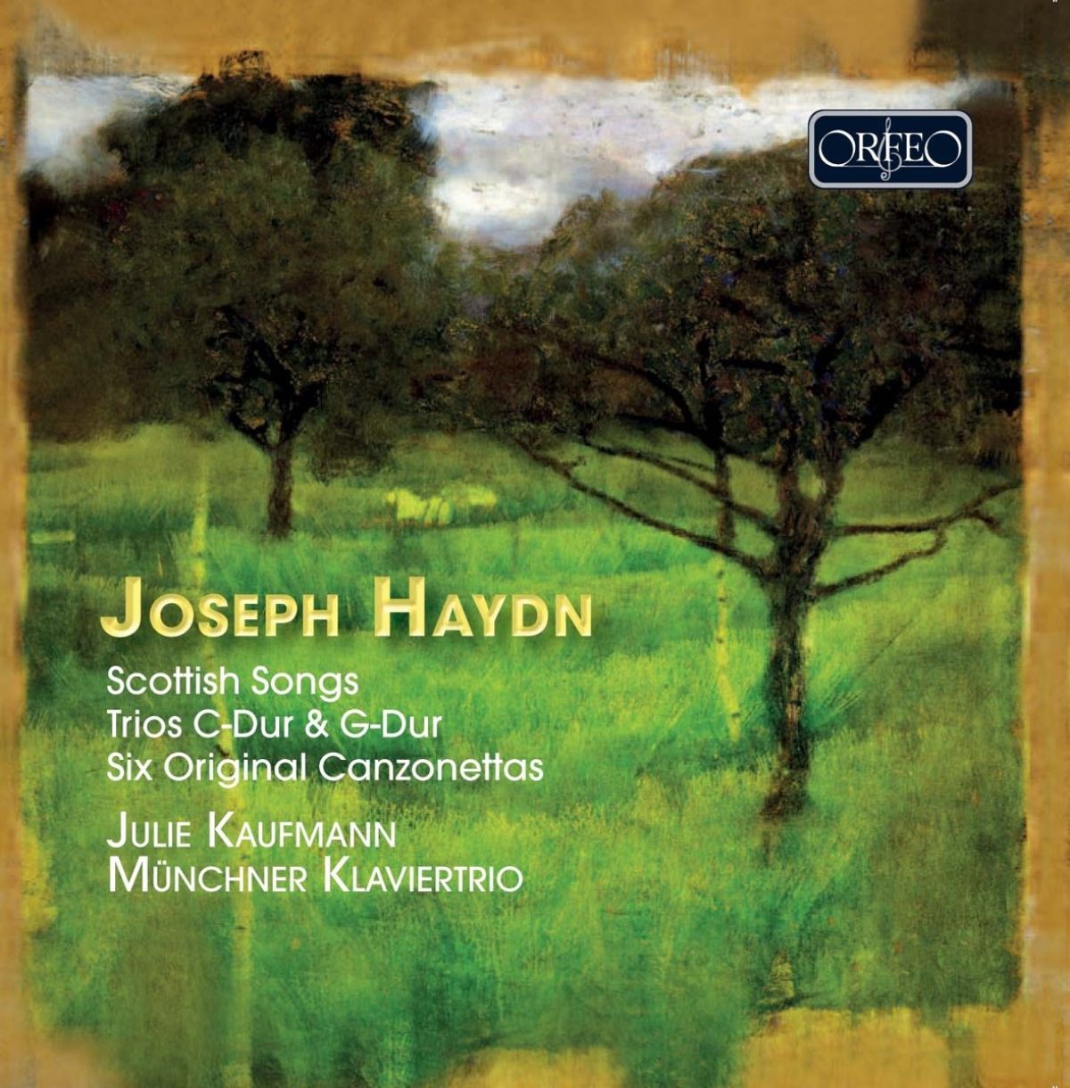 Afbeelding van Julie Kaufmann, Münchner Klaviertrio - Haydn: Scottish Songs, 2 Trios, 6 Original Canzonettas