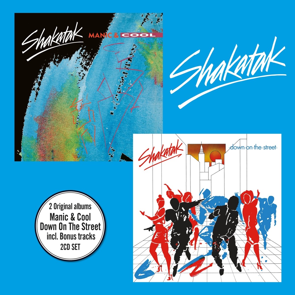 Afbeelding van Shakatak - Manic And Cool + Down On The Street