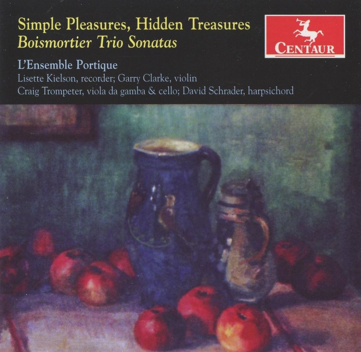 Afbeelding van L'Ensemble Portique - Simple Pleasures, Hidden Treasures: Boismortier Trio Sonatas