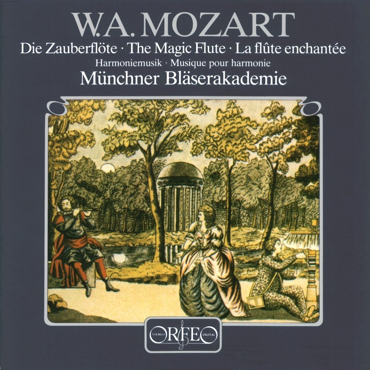 Afbeelding van Münchner Bläserakademie - Mozart: Die Zauberflöte