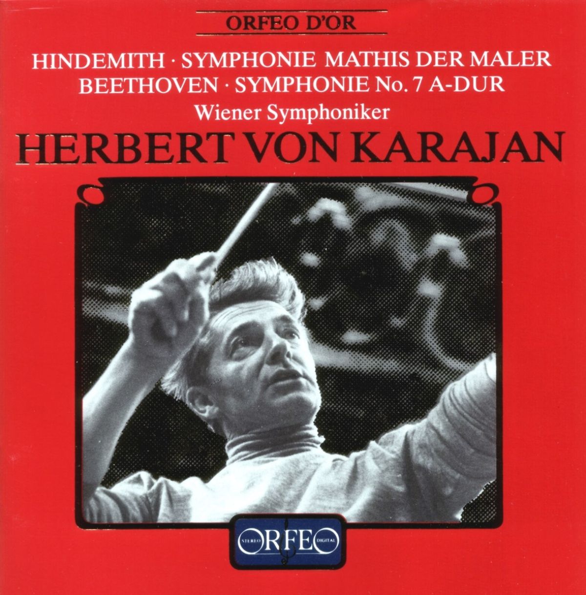 Wiener Symphoniker, Herbert von Karajan - Hindemith: Mathis-Symphonie | Beethoven: Symphonie No. 7 A-dur
