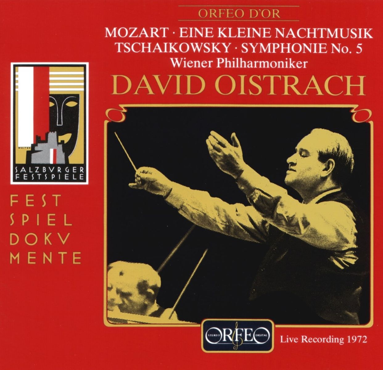 David Oistrach, Wiener Philharmoniker - Mozart: Eine Kleine Nachtmusik | Tschaikowsky: Symphonie No.5