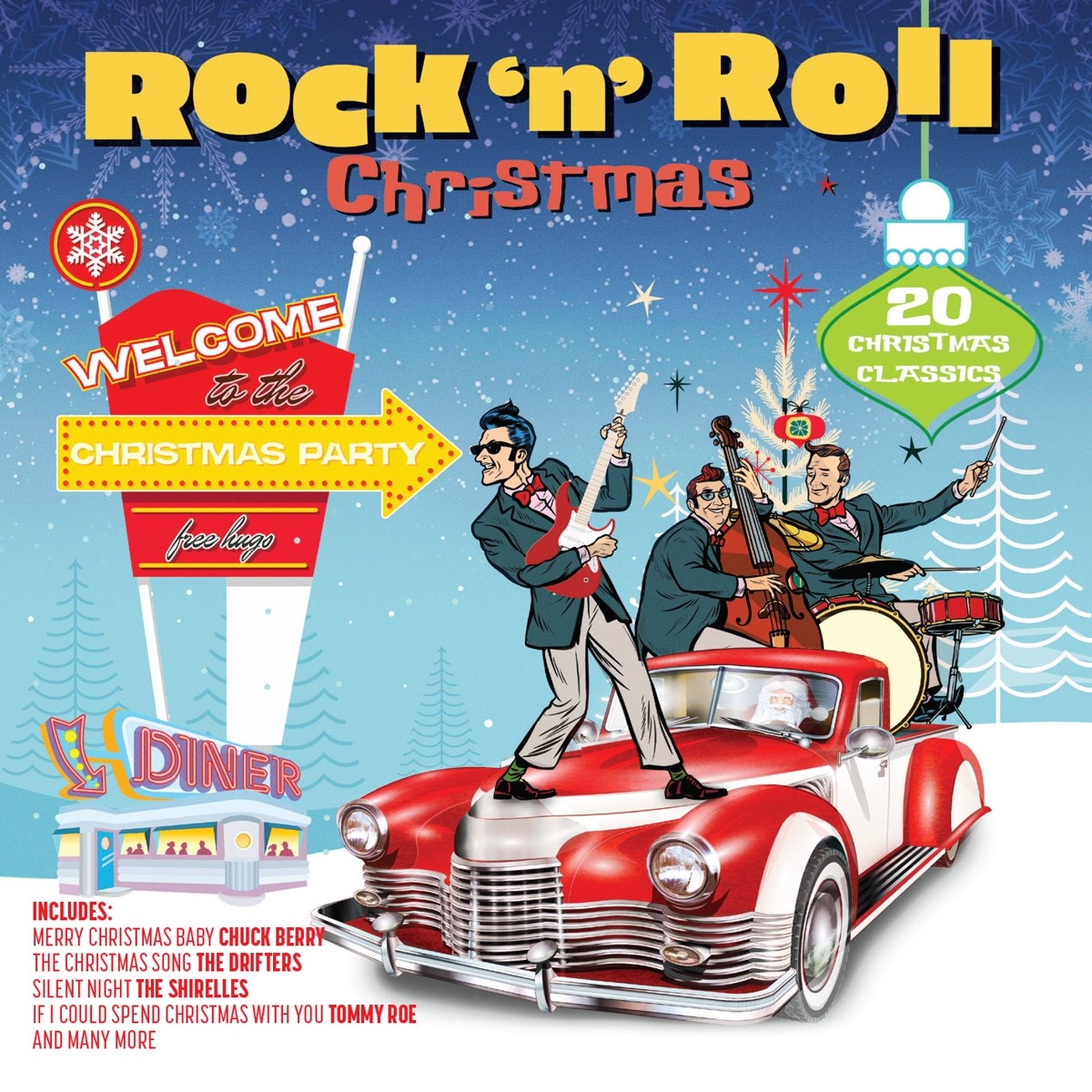 Afbeelding van Various Artists - Rock & Roll Christmas